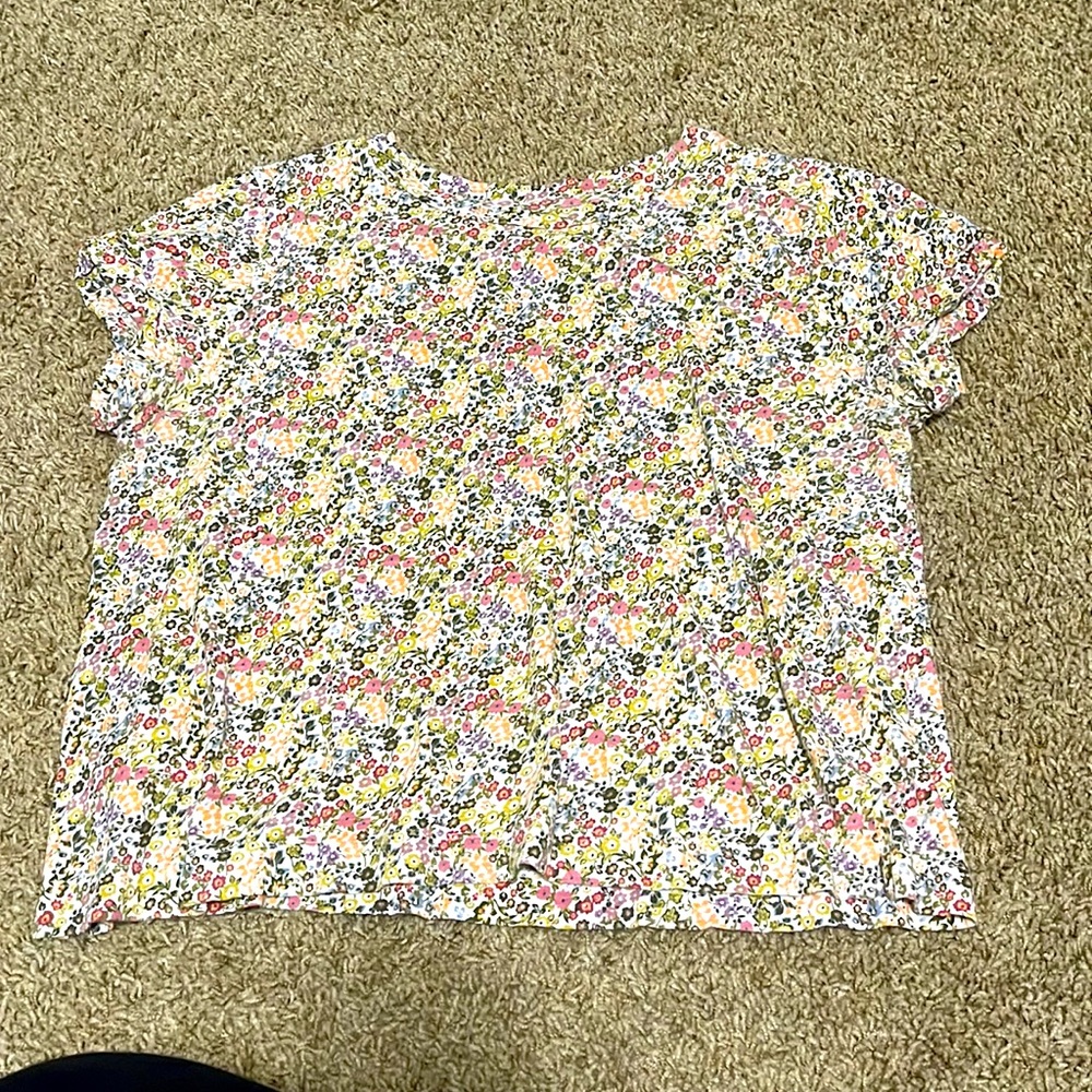 Loft floral blouse